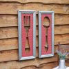 Rustic Kitchen Fork Wall Art - Farmhouse Decor for Kitchen Walls