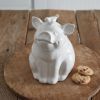 Adorable Piglet Cookie Jar - Cute Ceramic Kitchen Storage Container