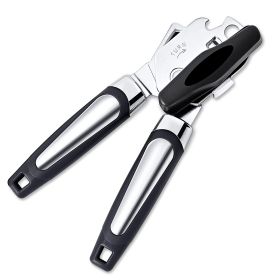 Handheld Manual Can Opener With Sharp Cutting Wheel Blade Lid Cap Openers