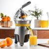 Kitchen Accessories Die Cast Stainless Steel Electric Citrus Juicer Squeezer Grapefruit | 300 Watts of Power Lemon Juice Blender