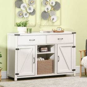 Kitchen Coffee Bar Cabinet White