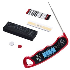 VEVOR Grillers Instant Read Meat Thermometer for Grill and Cooking, Best Waterproof Ultra Fast Thermometer with Backlight & Calibration