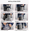 110V electric juicer modern vertical mixing mini crushing without BPA household food mixing, other kitchen utensils