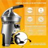 Kitchen Accessories Die Cast Stainless Steel Electric Citrus Juicer Squeezer Grapefruit | 300 Watts of Power Lemon Juice Blender