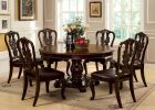 Traditional Intricate Back Design Set of 2 Side Chairs Brown Cherry Solid wood Chair Padded Leatherette Seat Kitchen Dining Room Furniture