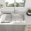 32 Inch Undermount Sink - 32'x19'x10' Undermount Stainless Steel Kitchen Sink 16 Gauge 10 Inch Deep Single Bowl Kitchen Sink Basin