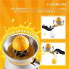 Kitchen Accessories Die Cast Stainless Steel Electric Citrus Juicer Squeezer Grapefruit | 300 Watts of Power Lemon Juice Blender